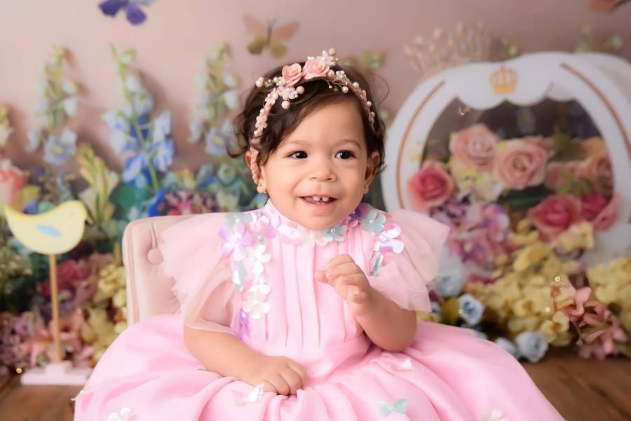 Smash the Cake de Maitê 1 ano