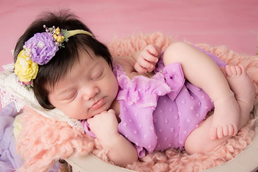 Ensaio Newborn de Ana 22 dias