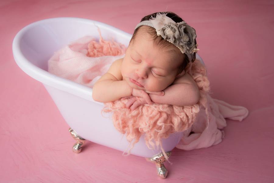 Ensaio Newborn de lavinia 12 dias