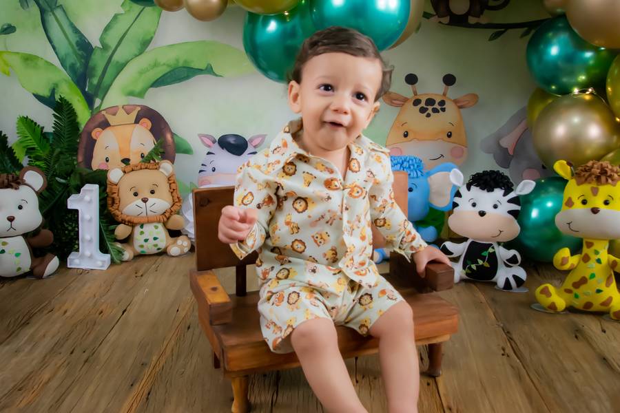 Smash the Cake de Samuel 1 ano