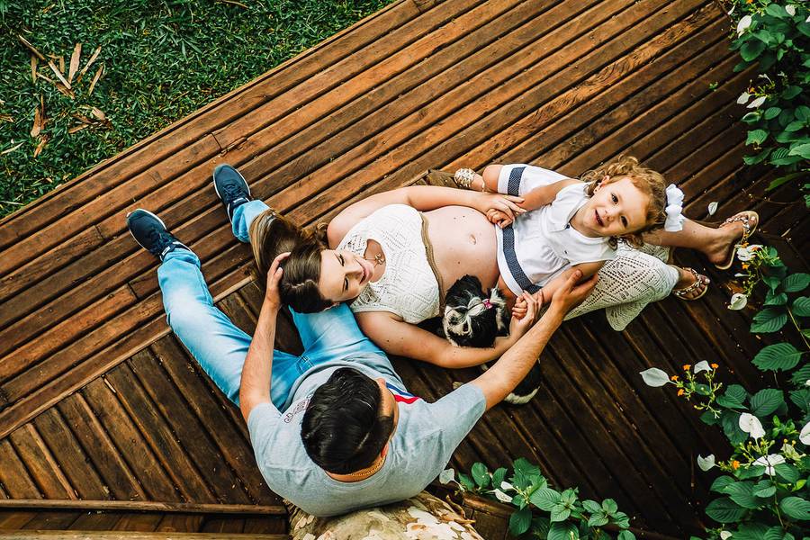 Gestantes de Carol e Gilmar