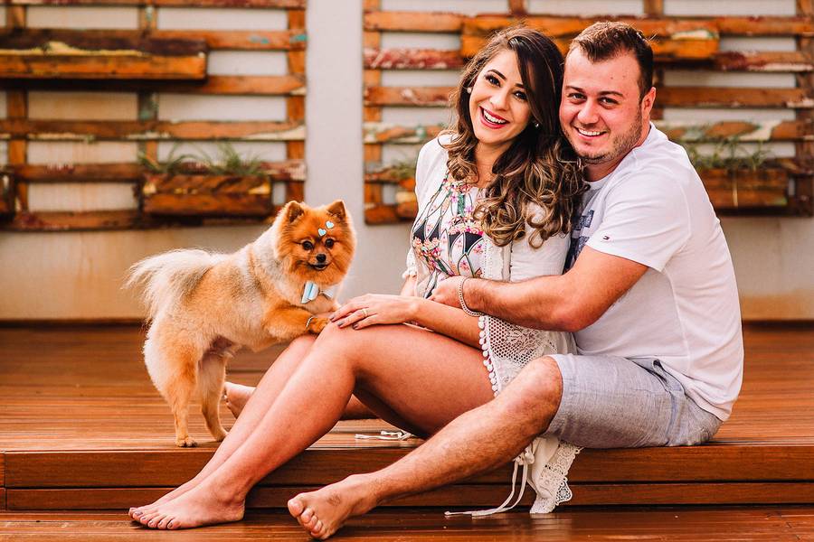 Gestantes de Flávia e Wallace 