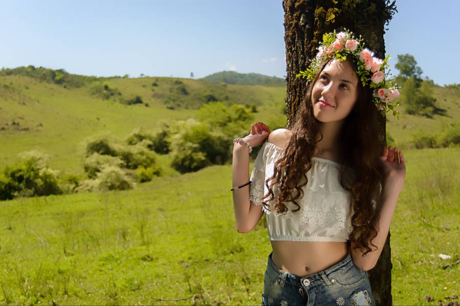 pre 15 de Rocio Sesión pre quince años