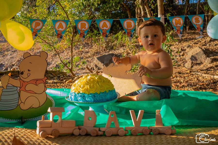 Ensaio de aniversário Infantil de  SMASH THE CAKE