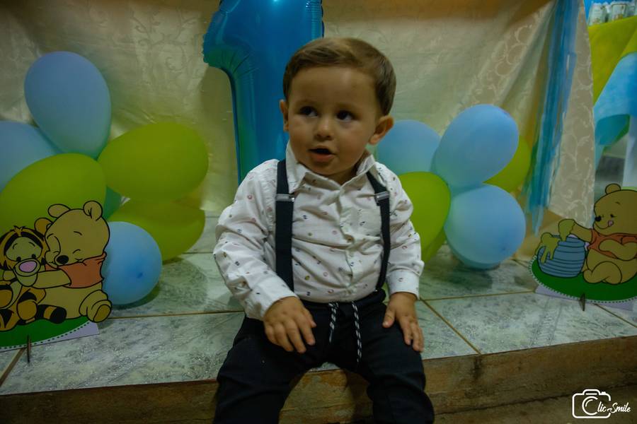 ENSAIO INFANTIL de DAVI - MEU 1° ANINHO