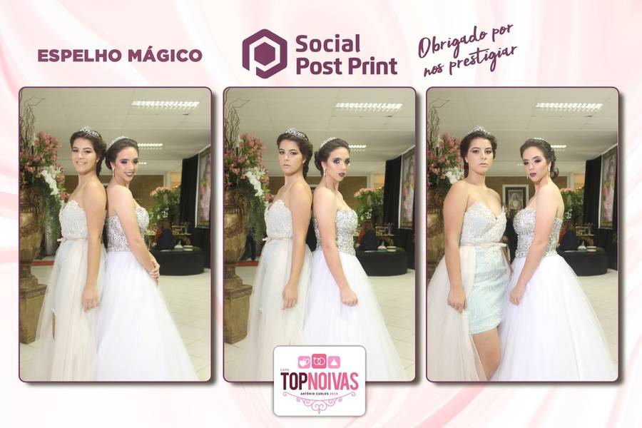 Espelho Mágico Interativo de Expo Top Noivas 2018