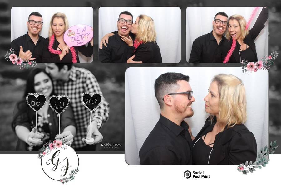 Cabine de Fotos de Casamento Gabriella e João