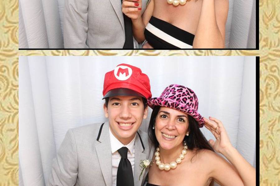 Cabine de Fotos de Bodas de Ouro Glória e Manoel