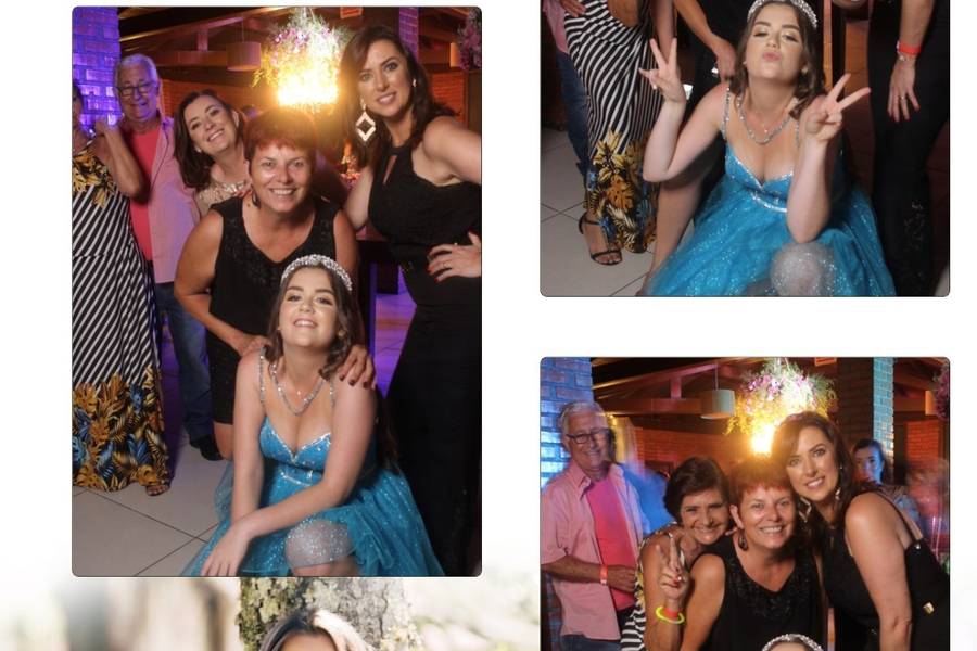 Espelho Mágico Interativo de Evento #002 2019 15 Anos Ana Luíza