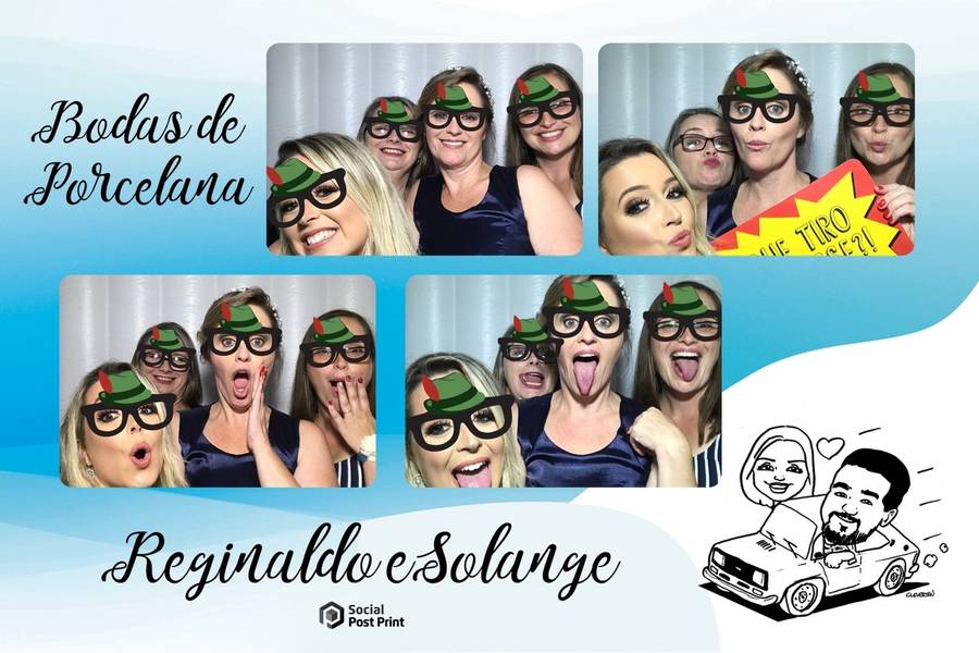 Fun Station de Evento #004 Bodas Porcelana Reginaldo & Solange