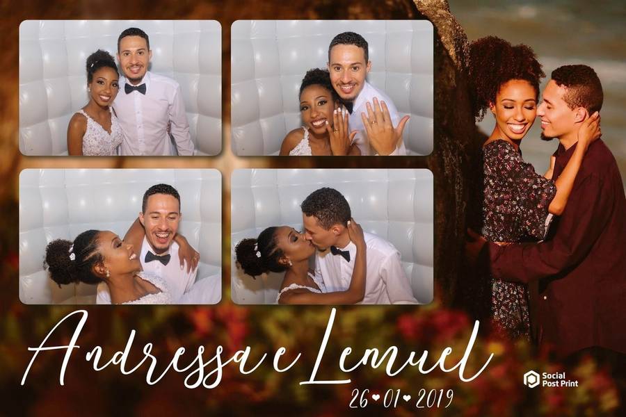 Cabine de Fotos de Evento #004 Casamento Andressa e Lemuel