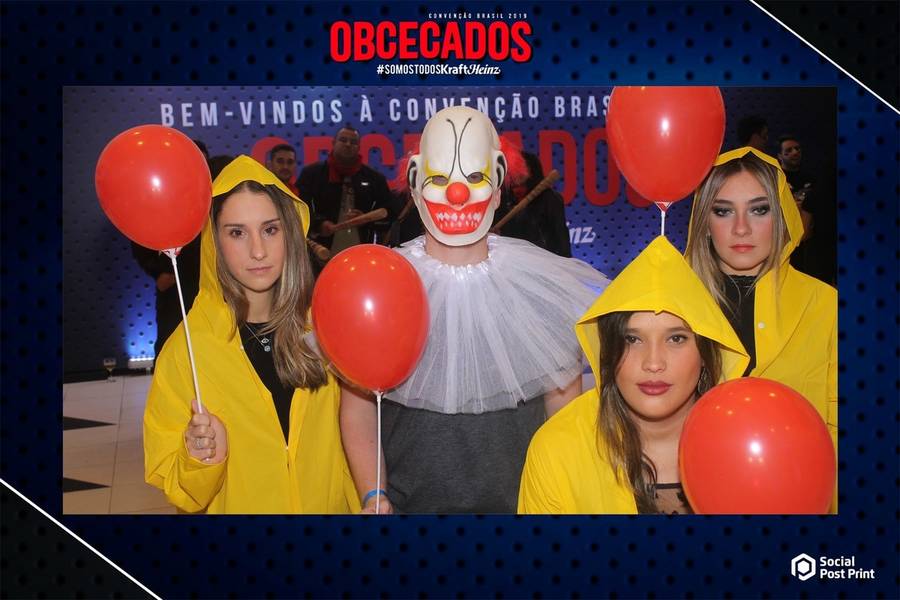 Totem Fotográfico de Totem Fotográfico Convenção Nacional Kraft - Heinz