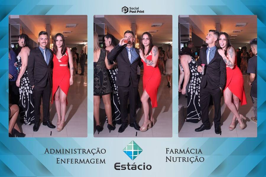 Espelho Mágico Interativo de Formatura Estácio