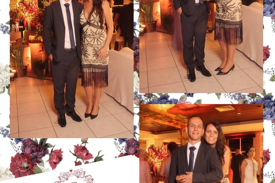 Espelho Mágico Interativo de Casamento Rhiane e Paulo