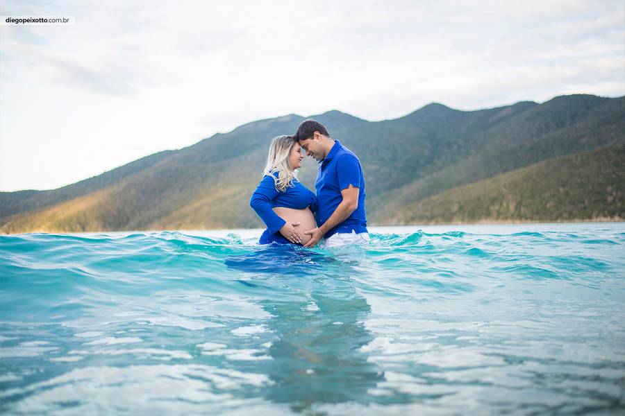 Fotos de Ensaio de Gestante de Monique + Dênio = Manuela