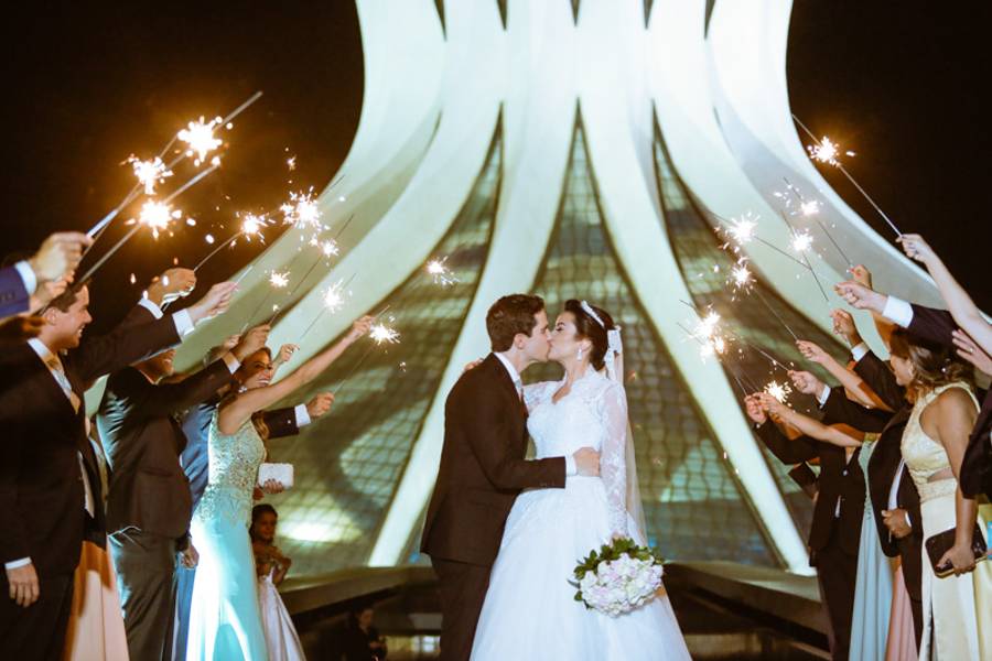 Casamentos de Ludmilla e Fábio