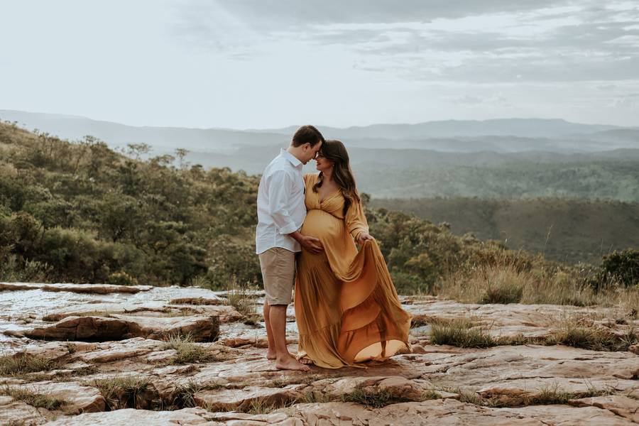 Gestante de A espera de Ravi 