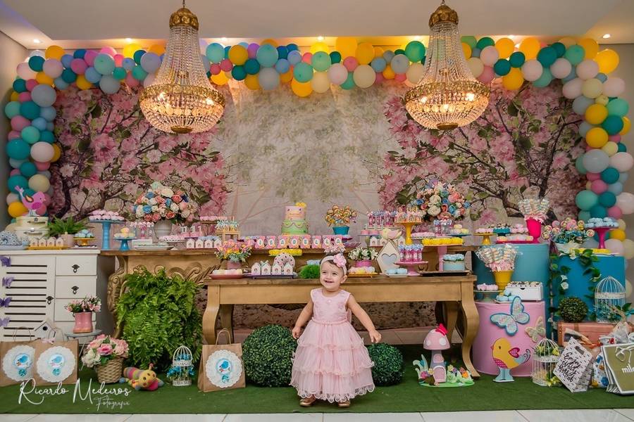 ANIVERSÁRIO INFANTIL de Festa de Aniversário da Isabela