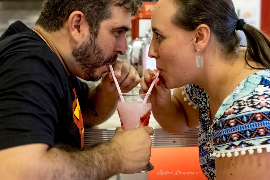 Ensaios de Riciane e Michel