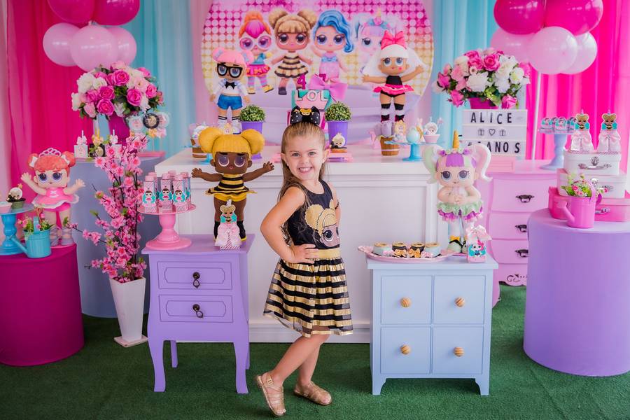 Festa Infantil de 4 Anos Alice