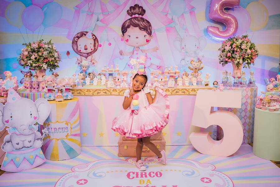 Festa Infantil de 5 Anos Cecília