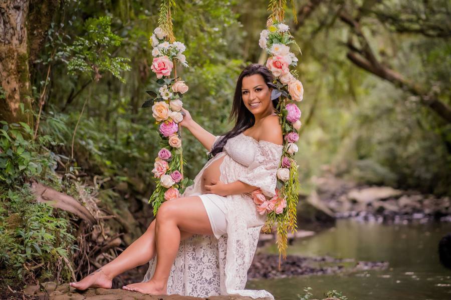 Gestante de A espera do Antônio