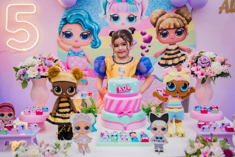 Festa Infantil de 5 ANOS ALICE