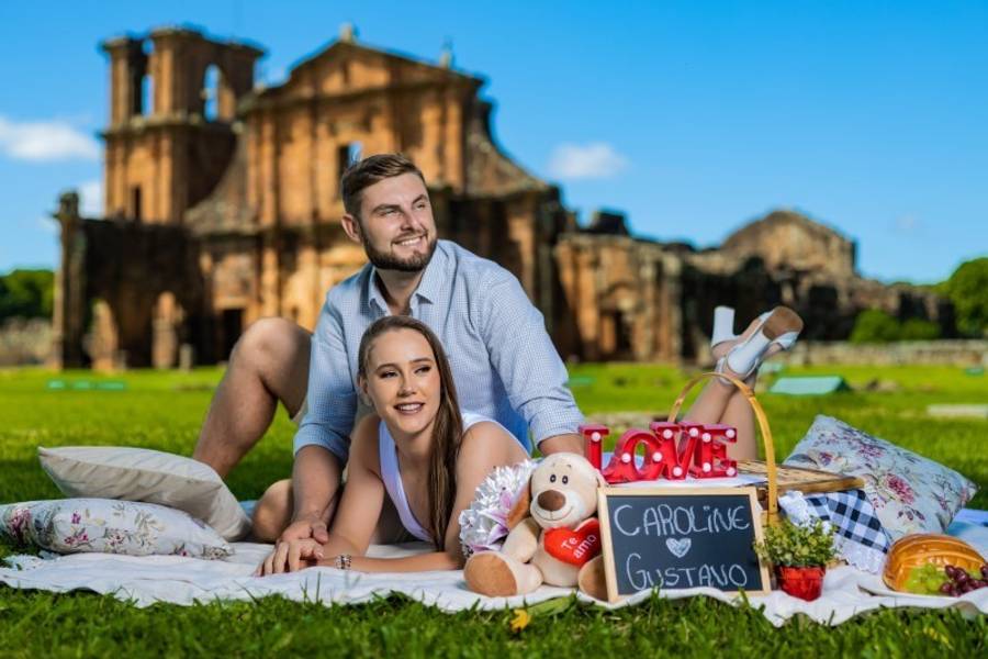 Pré Wedding de Book Caroline e Gustavo 