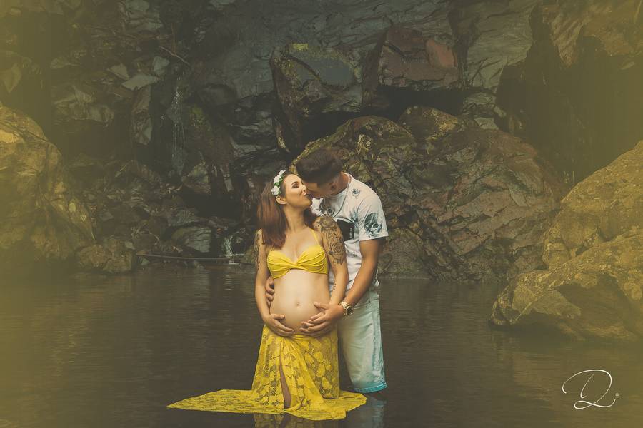 Gestante de Ensaio Gestante - Juliane