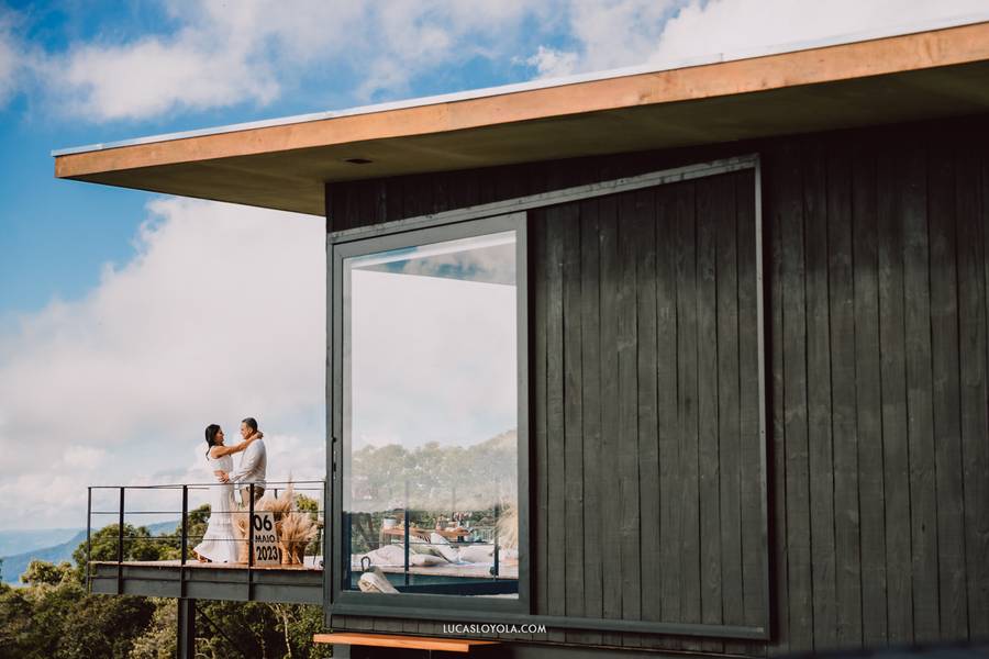 Casamentos de Ensaio Na Cabana Fuga Mundi - Laira e Helton