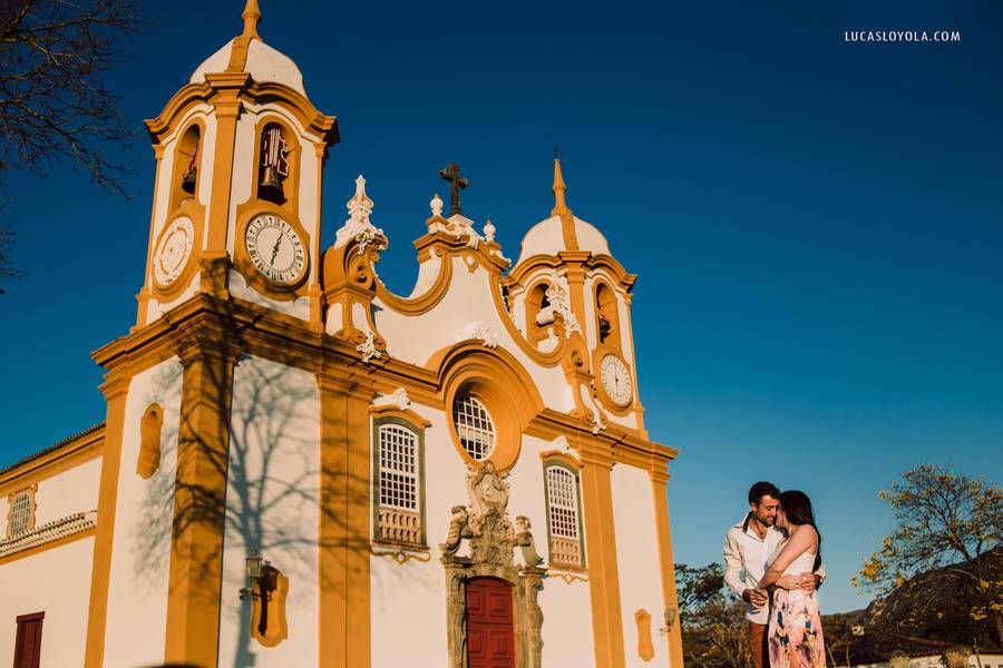 ENSAIOS de Ensaio Pré Casamento em Tiradentes - Aline e Leonardo
