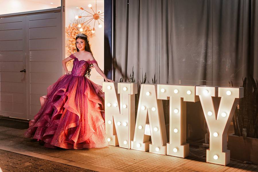 15 anos de A celebração dos 15 anos de Natália