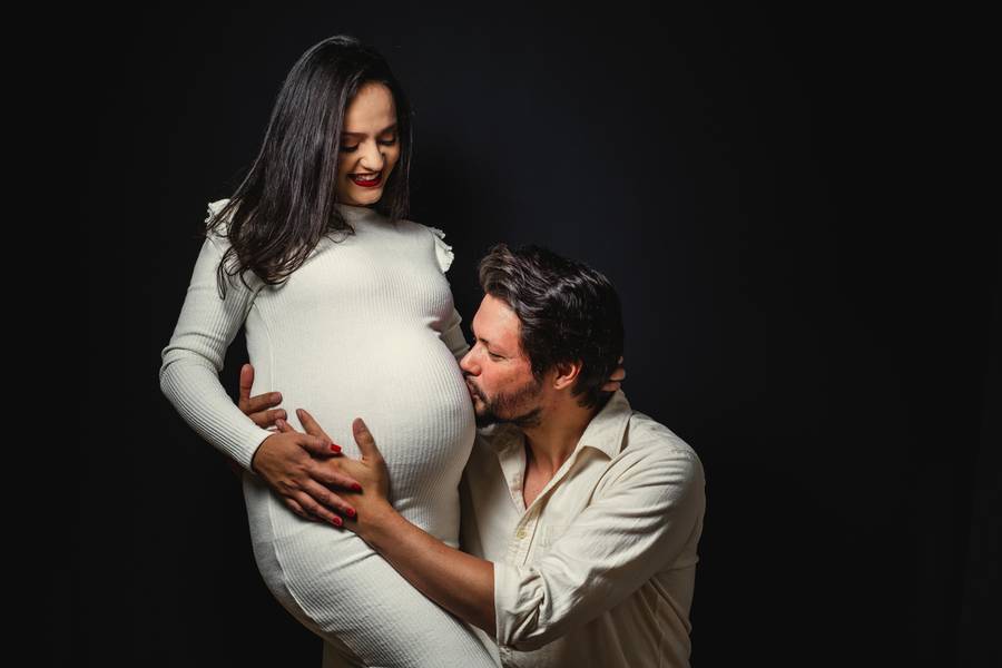 Gestante de Marcela Fujihara 