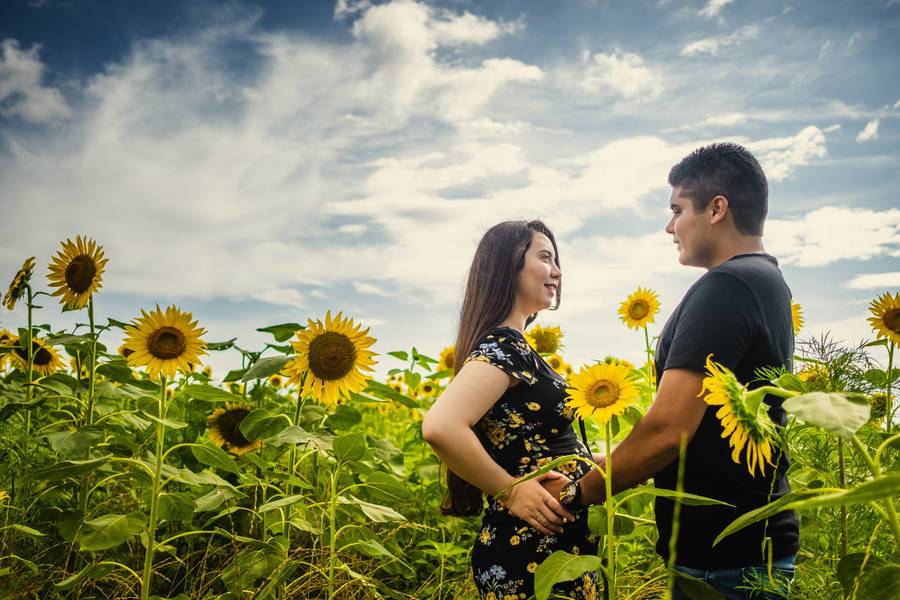 Gestante de Ayumi e Hiroshi