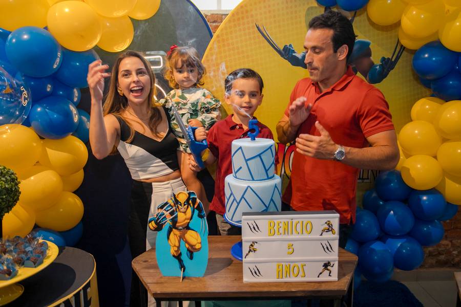 ANIVERSÁRIO INFANTIL de #5 do Benício