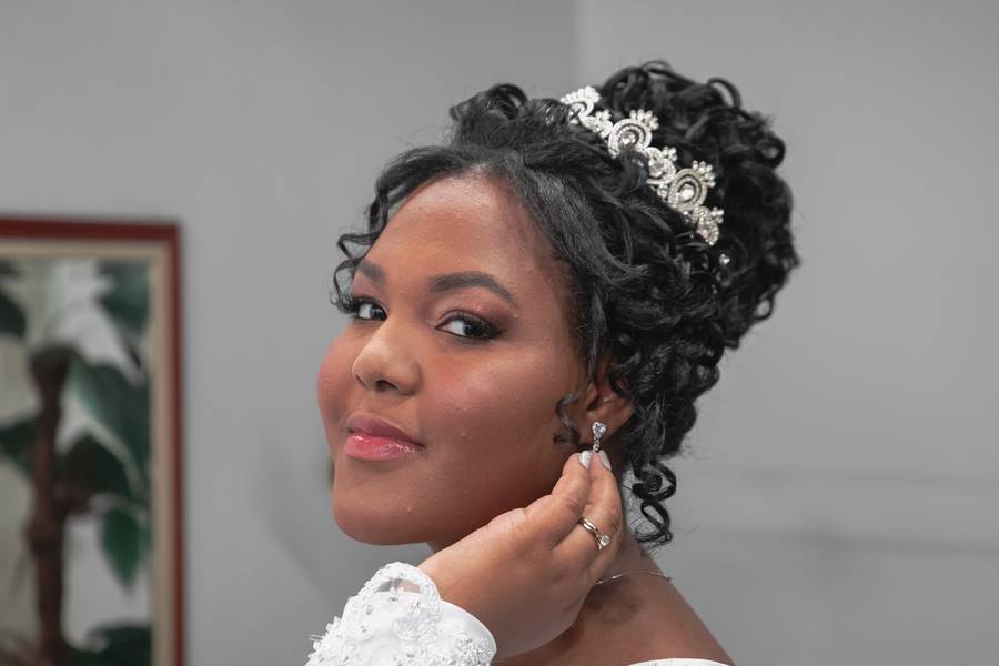 CASAMENTO de Making Off da Noiva Nathália: Preparação de Sonhos
