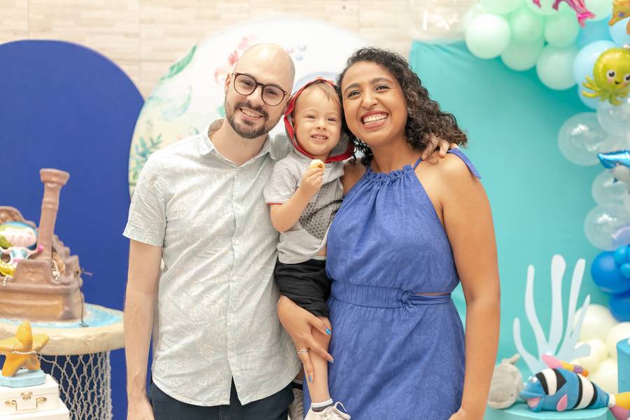 ANIVERSÁRIO INFANTIL de Henrique Faz 2 Anos: Um Mergulho no Fundo do Mar
