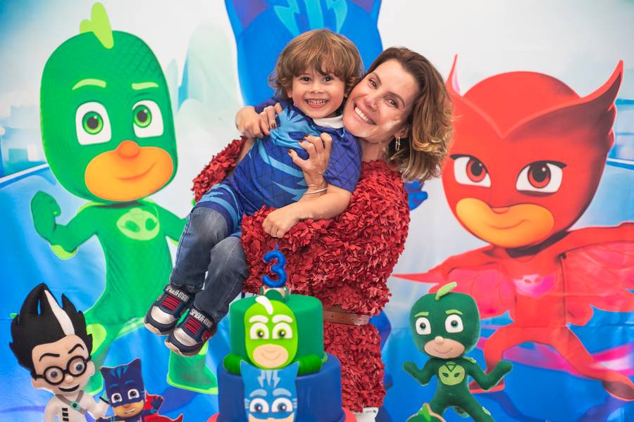 ANIVERSÁRIO INFANTIL de Heróis de Pijama: Os 3 Anos do José
