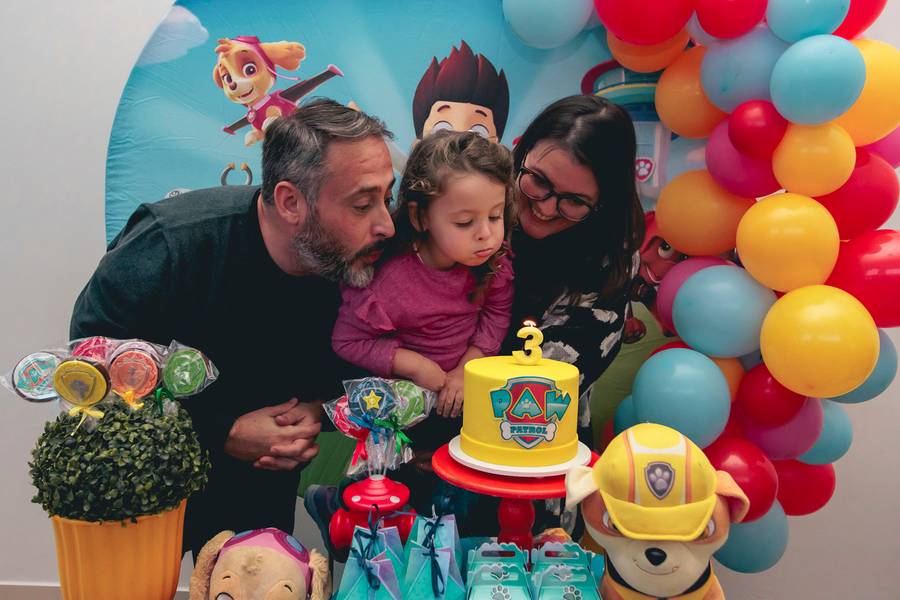 ANIVERSÁRIO INFANTIL de 3 Anos da Helena: Aventura com a Patrulha Canina