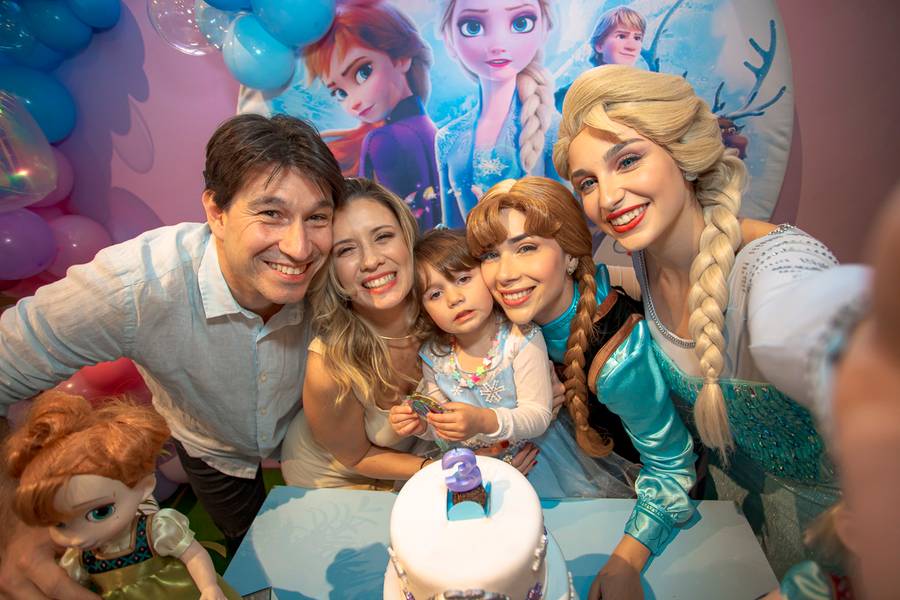 ANIVERSÁRIO INFANTIL de Melissa 3 Anos | Um Aniversário Encantado no Reino do Gelo
