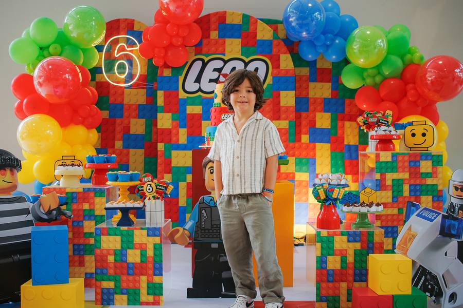 ANIVERSÁRIO INFANTIL de Vinicius | 6 anos construindo memórias em cores