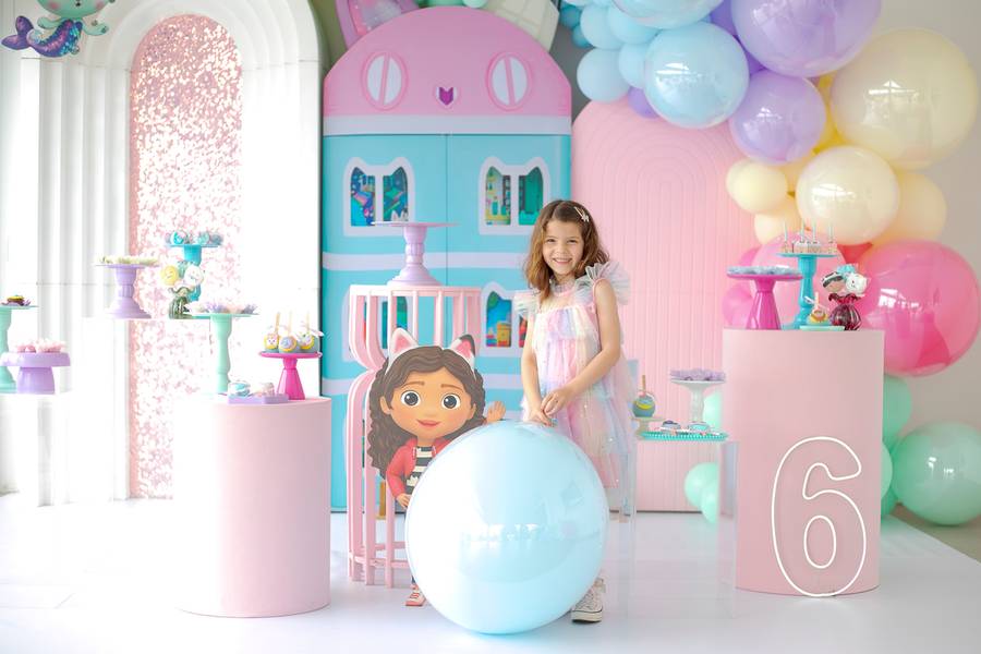 ANIVERSÁRIO INFANTIL de Maria Clara | 6 anos em um dia doce na Casa Mágica da Gabby