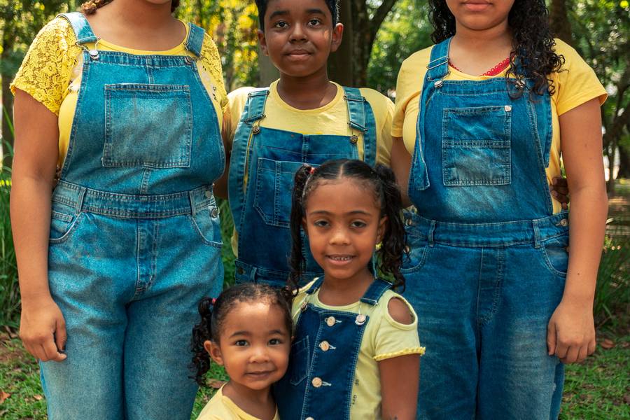 FAMÍLIA E GESTANTE de Ensaio de Fim de Ano