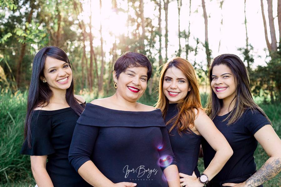 Ensaio de Família de Gerlaine = Filhas & Netas