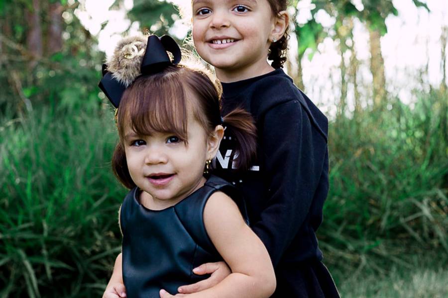 Ensaio Infantil de Isabela e Sophia