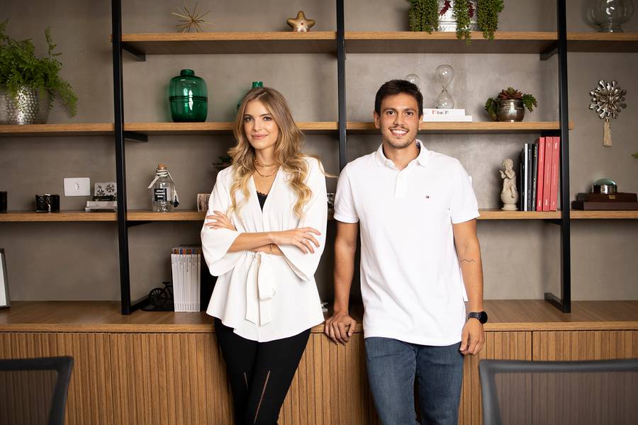 Retrato Profissional de Retrato corporativo - Ligia Preis e Luiz Guilherme Freire