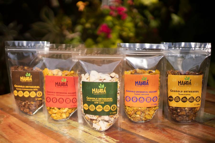 Publicitária de Mahgá Alimentos Saudáveis