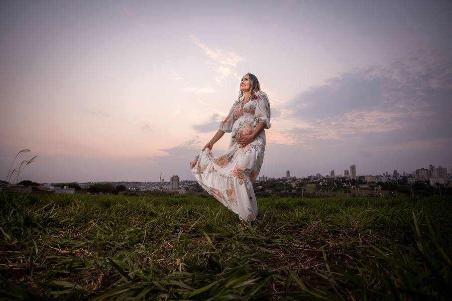 Família de Sessão Gestante - Fernanda
