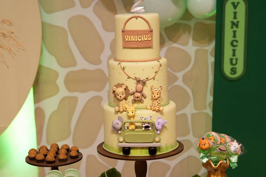 Família de Aniversário infantil Vini 2 aninhos