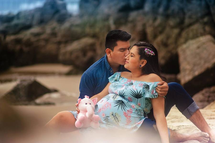 Maternidad de Fotógrafo de Maternidad - Janet & Jose